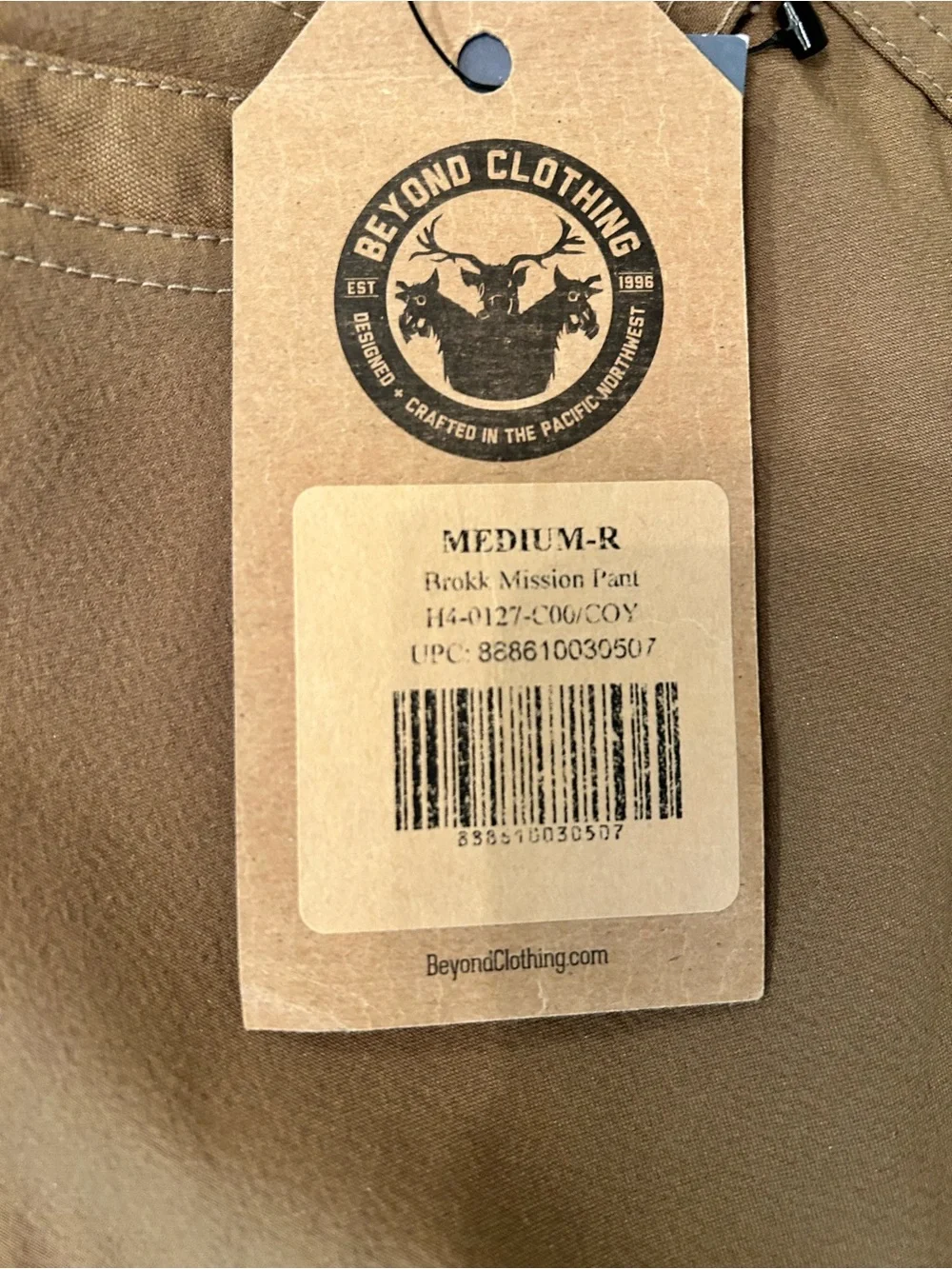 Beyond Clothing A5 Brokk Mission . Medium. NWT.